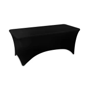 Thumbnail 1 of Покривка за правоъгълна маса, от еластан, черна