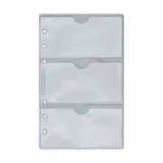 Thumbnail 3 of Filofax Джоб за визитки Personal, двустранен, прозрачен