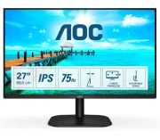 Thumbnail 4 of Монитор AOC 27B2DA, 27'', LED, 1920 x 1080, 250 cd/m2, 4 ms, HDMI, VGA, IPS, 16:9, 75 Hz, черен