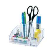 Thumbnail 2 of KEJEA Органайзер за бюро K-099, пластмасов, прозрачен