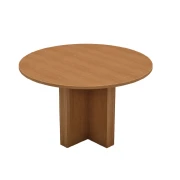 Thumbnail 1 of Заседателна маса ZR2, Ф140 x H74 cm, кръгъл плот, ПДЧ 25 mm, цвят лукс