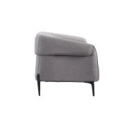 Thumbnail 4 of Диван RFG Megan, триместен, текстил, метална основа, сив