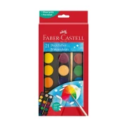 Thumbnail 2 of Faber-Castell Акварелни бои, 21 цвята