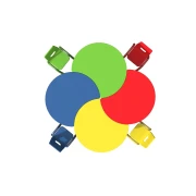 Thumbnail 11 of Ученическа маса RFG Moon, с регулируема височина, от I до XII клас, 900 х 900 х 550-750 mm, MDF, зелена