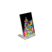 Thumbnail 3 of KEJEA Информационна поставка, с променлив наклон, вертикална, A7, прозрачна