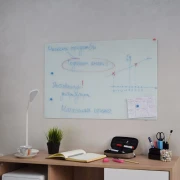 Thumbnail 3 of Office 1 Бяла дъска, 60 x 90 cm, магнитна, стъклена