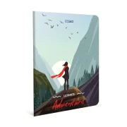 Thumbnail 3 of Gipta Тетрадка Adventure, А4, бяла хартия, широки редове, картонена корица, 60 листа