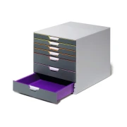 Thumbnail 4 of Durable Бокс за документи Varicolor, със 7 чекмеджета ,сив