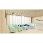 Thumbnail 3 of Табуретка RFG Funny, за съхранение, пластмасова, 300 х 400 х 370 mm, светлосиня