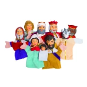 Thumbnail 1 of Nowa Szkola Кукли за ръка, раждането на Исус, 9 броя