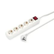 Thumbnail 1 of Разклонител, 5 гнезда, 5 m кабел, с ключ