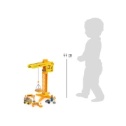 Thumbnail 3 of Small Foot Кран за строителна площадка, с аксесоари, дървени