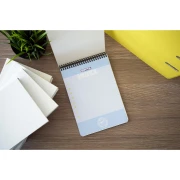 Thumbnail 3 of Gipta Block Master Пад, А5, жълт, широки редове, микроперфорация, със спирала, 100 листа