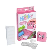 Thumbnail 6 of Печат за текстил Marky, с комплект за нареждане на кирилица, розов