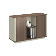 Thumbnail 3 of Шкаф RFG Lisabon, 1200 х 400 х 800 mm, ПДЧ, тъмен дъб и сиво