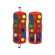 Thumbnail 5 of Faber-Castell Акварелни бои Connector, 24 цвята, червена палитра