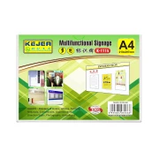 Thumbnail 1 of KEJEA Информационна поставка, хоризонтална, A4, прозрачна