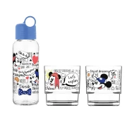 Thumbnail 3 of Disney Бутилка за пътуване, в комплект с 2 стъклени чаши, синя