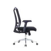 Thumbnail 2 of Ергономичен стол RFG Primo Lux Chrome W, дамаска и меш, Multi-function механизъм, до 130 kg, черен