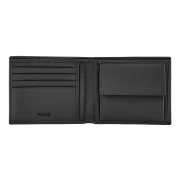 Thumbnail 4 of Hugo Boss Портфейл Saffiano Double B, с отделение за монети, черен