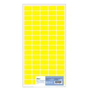 Thumbnail 1 of Office 1 Самозалепващи се етикети за цени, 12 x 22 mm, жълти, 800 броя