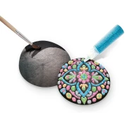 Thumbnail 5 of Moxy Комплект за рисуване на Мандала камъни