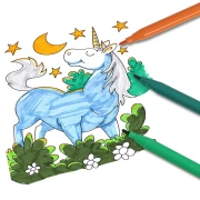 Thumbnail 3 of Foska Флумастери, 24 цвята