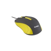 Thumbnail 3 of Мишка Yenkee 1015YW, оптична, USB, с кабел, 3 бутона, жълта