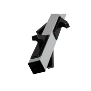 Thumbnail 4 of Закачалка RFG Como, 170 cm, бяло-черна