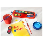 Thumbnail 2 of Faber-Castell Акварелни бои Connector, 12 цвята, червена палитра