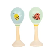 Thumbnail 4 of Small Foot Маракаси Tiny Friends, дървени, 2 броя