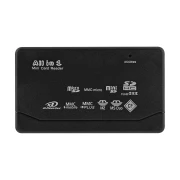 Thumbnail 4 of Четец за карти TNB, универсален, USB 2.0, черен