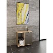 Thumbnail 5 of Шкаф RFG Milano, 800 х 400 х 750 mm, ПДЧ, светъл дъб и тъмносиво