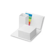 Thumbnail 3 of Моливник Shenna, с включени бележки и индекси, бял