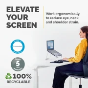 Thumbnail 5 of Стойка за лаптоп Fellowes I-Spire, охлаждаща, до 17'', бяла