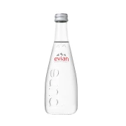 Thumbnail 1 of Evian Минерална вода, 330 ml, в стъклена бутилка