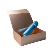 Thumbnail 3 of Office 1 Кутия Natural, с магнитно затваряне, сгъваема, 20 х 18 х 8 cm, златиста