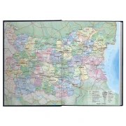 Thumbnail 2 of Календар-бележник Виктория, без дати, A5, твърда подвързия, син