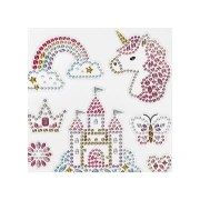 Thumbnail 3 of Creativ Company Стикери Еднорог, диамантени, 10 х 16 cm, 1 лист