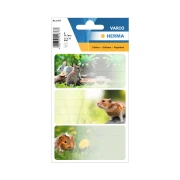 Thumbnail 2 of Herma Самозалепващи се етикети Гризачи, ученически, 9 броя