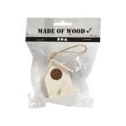 Thumbnail 2 of Creativ Company Къща за птици, дървена, 6 х 6 cm