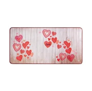 Thumbnail 5 of Изтривалка Olivo Miami Cuori Rosso, 100% полиестер, 40 х 60 cm