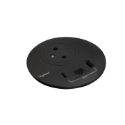 Thumbnail 3 of Модул за вграждане Legrand Incara Disq 80, с USB, 15 W, черен