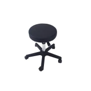 Thumbnail 4 of Офис стол-табуретка RFG Stool, до 130 kg, екокожа, черна