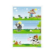 Thumbnail 2 of Herma Самозалепващи се етикети Ферма, ученически, 9 броя