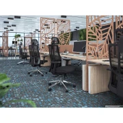 Thumbnail 34 of Ергономичен стол RFG Artur HB, дамаска и меш, до 150 kg, тъмносива седалка, черна облегалка