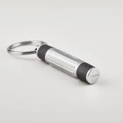 Thumbnail 3 of Hugo Boss Ключодържател Gear Ribs, матов, хром