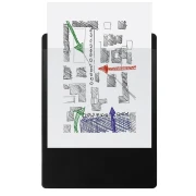 Thumbnail 2 of Exacompta Клипборд, с джоб, A4, черен