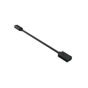 Thumbnail 4 of Адаптер Genius ACC-C2AC, с кабел, USB Type-A към USB Type-C, 21 cm, черен