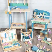 Thumbnail 10 of Small Foot Колан с инструменти, дървени